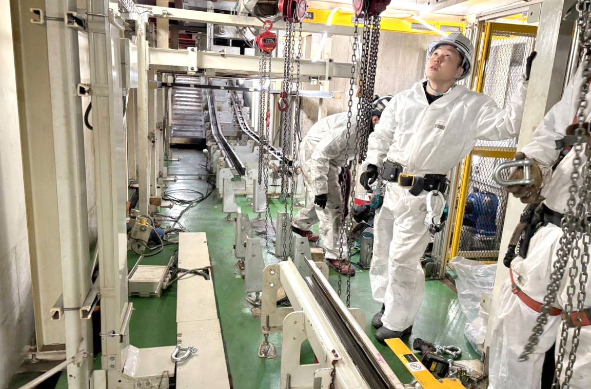 重量物据付工事